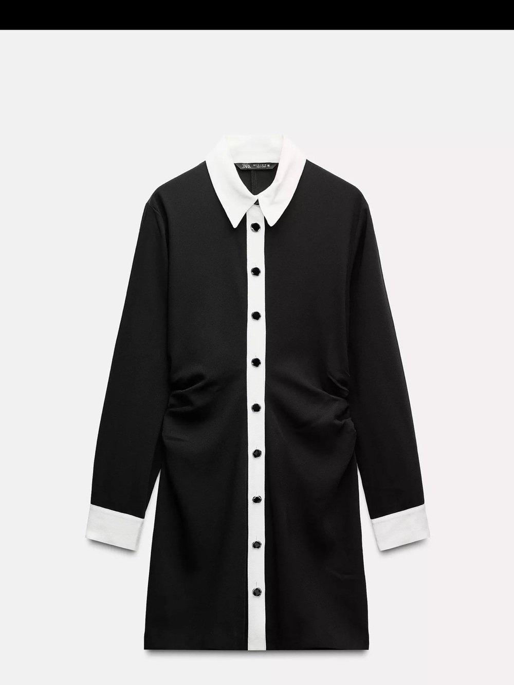 Zara Crepe Mini Dress